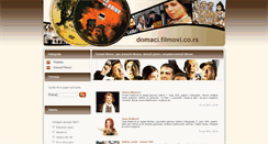 Desktop Screenshot of domaci.filmovi.co.rs